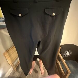 Men’s Black full seat design riding pants